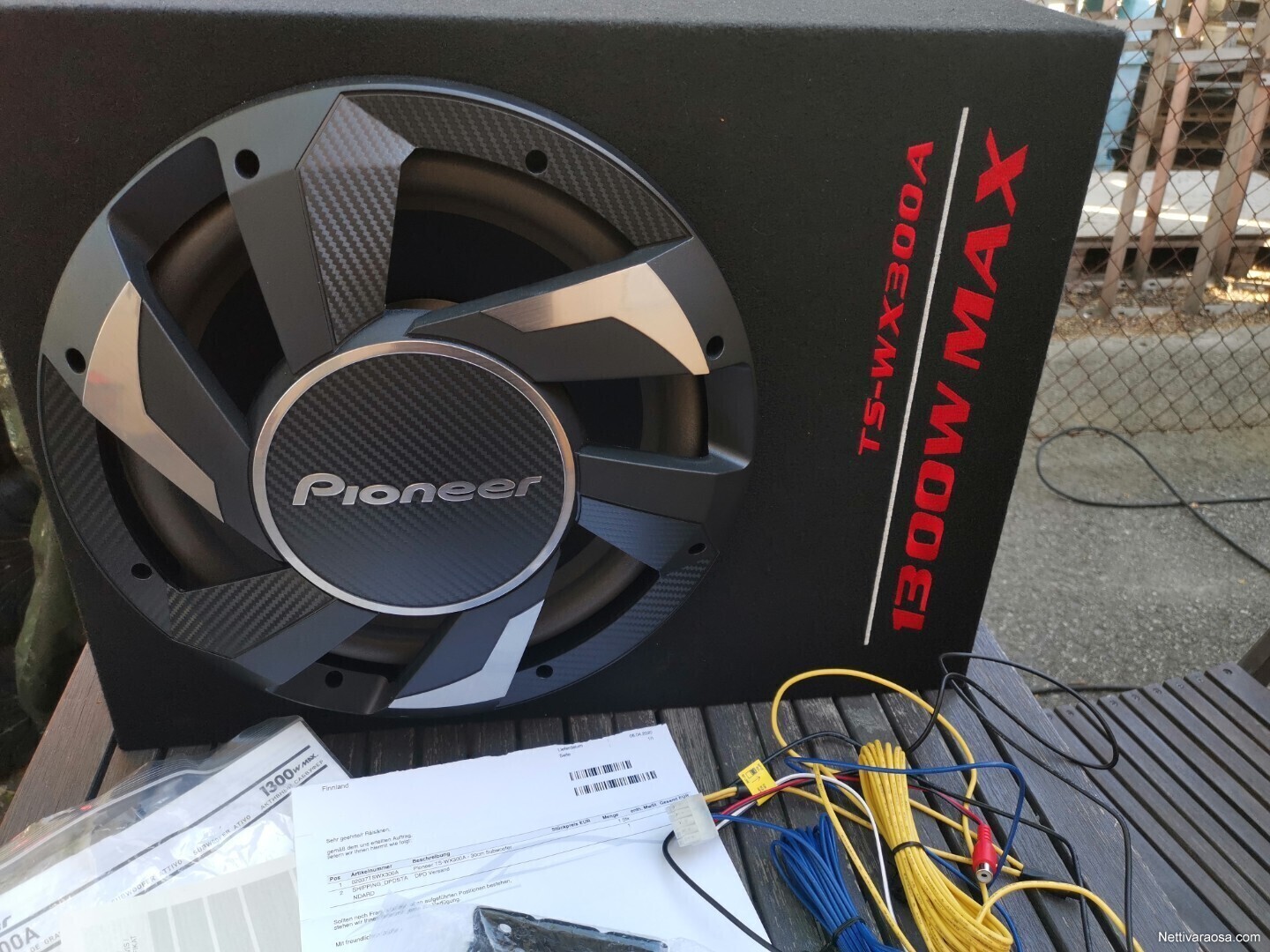 Nettivaraosa - Pioneer Aktiivi Subwoofer TS-wx300a 2020 - Autohifi ja ...