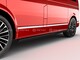 VW Transporter T6 Ja T6.1 Mustat Kylkiputket
