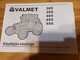 Valmet OHJEKIRJA 305 355 405 455 555 Valmet traktorin ohjekirja