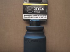 MTX Tools 36mm Pitkä Konehylsy