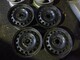 Mercedes Benz Vito 6x15 ET 60 Siistit mustat Viton alkuperäiset peltivanteet!
