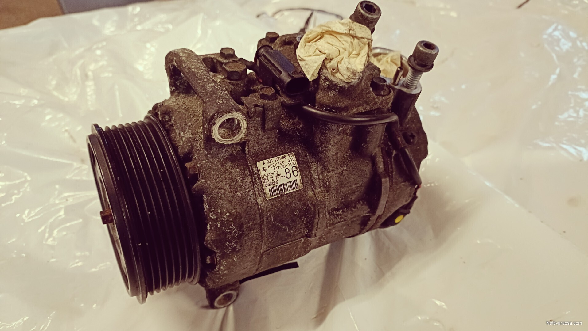 Nettivaraosa - Mercedes Benz 211, 219 - Ilmastoinnin kompressori - Car ...
