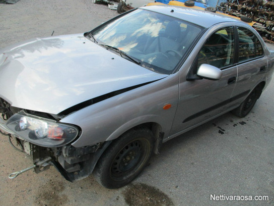 Nettivaraosa  Nissan Almera 2002  1,5 16V sedan  Spare and crash