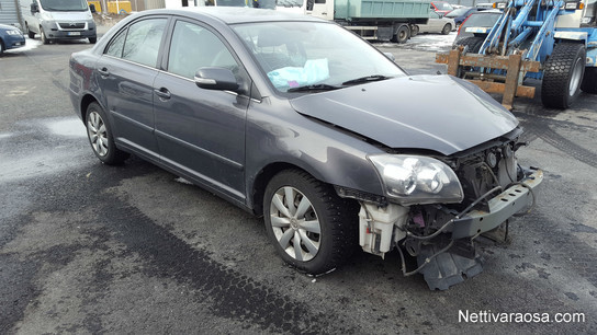 Nettivaraosa Toyota Avensis 07 2 0 D4d 93kw Sedan Spare And Crash Cars Nettivaraosa