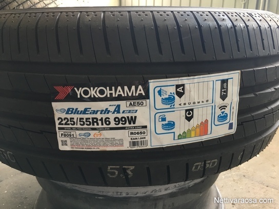 Nettivaraosa - Yokohama BluEarth-A AE50 - Uudet. Hinta sisältää ...