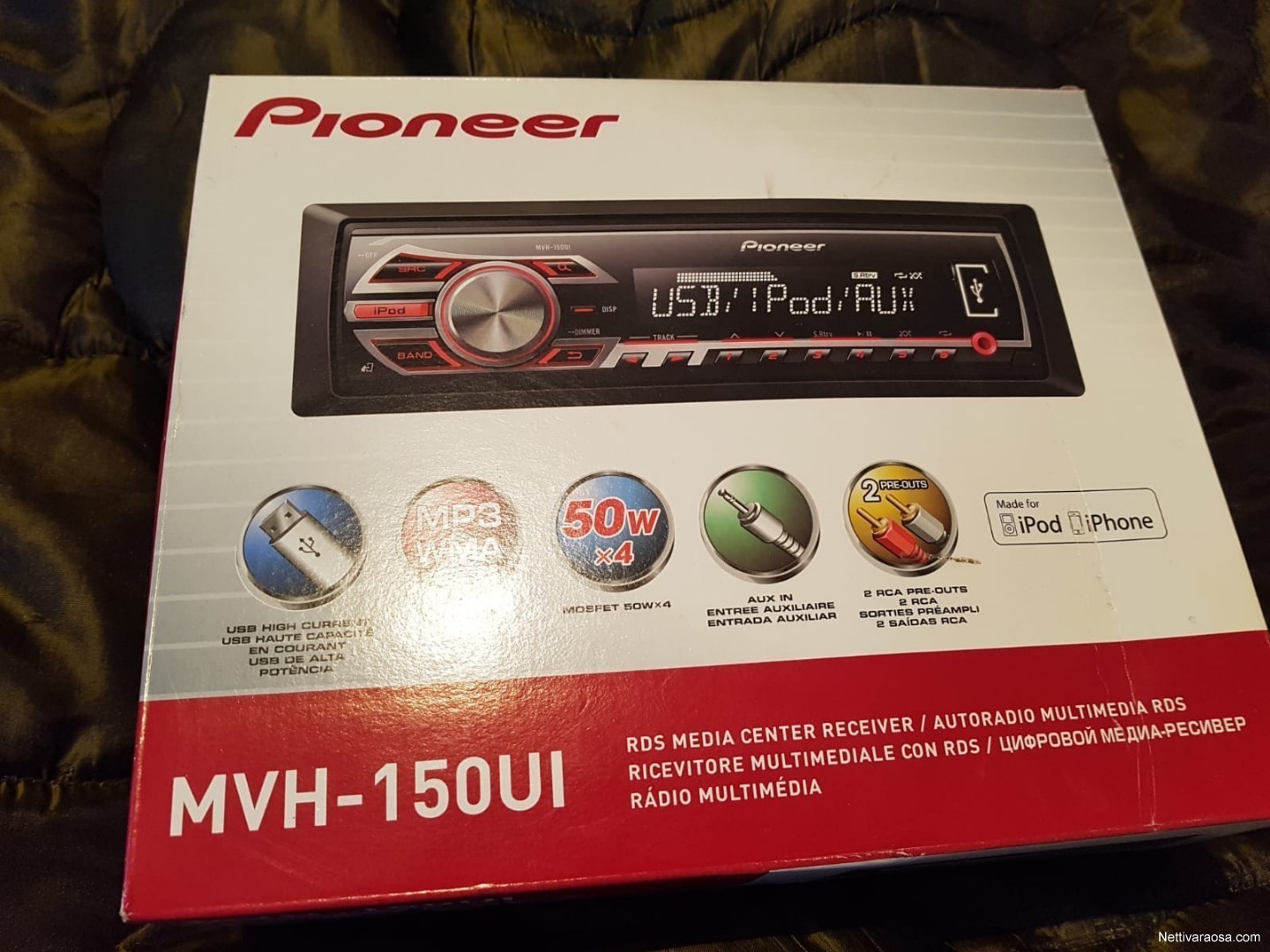 Pioneer mvh 150ui схема подключения