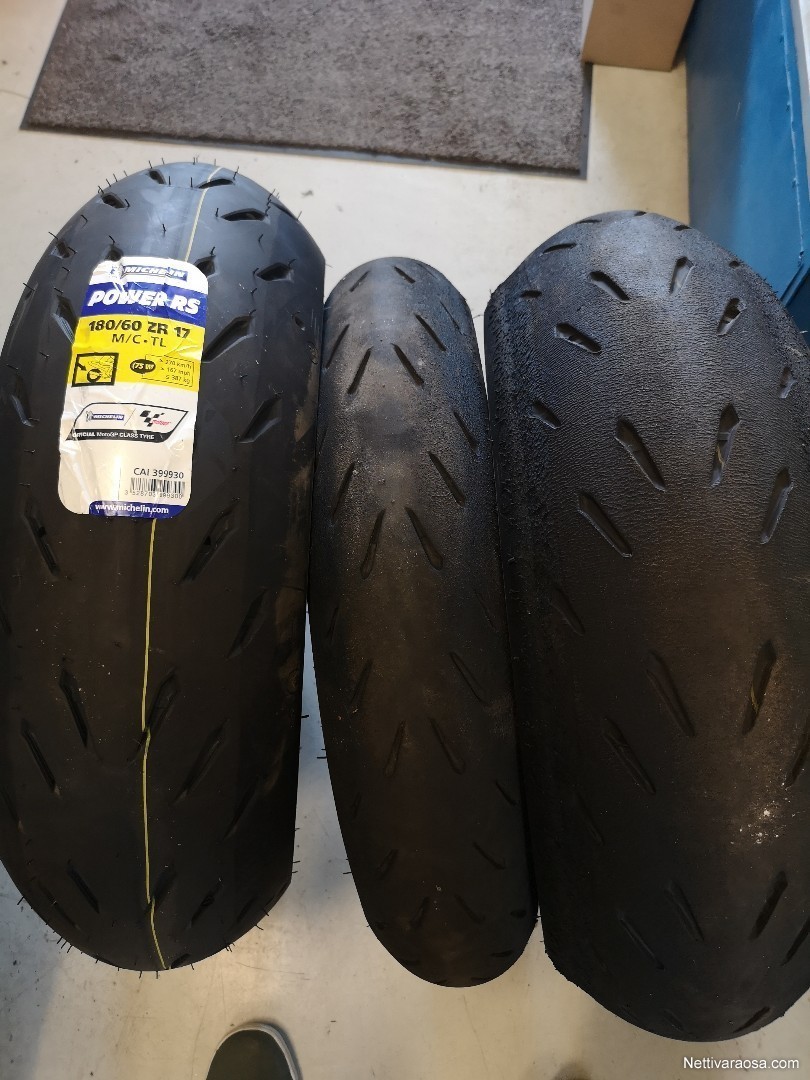 Nettivaraosa - Michelin Power RS 2CT - 2kpl 180/60/17 1kpl 120/70/17 ...