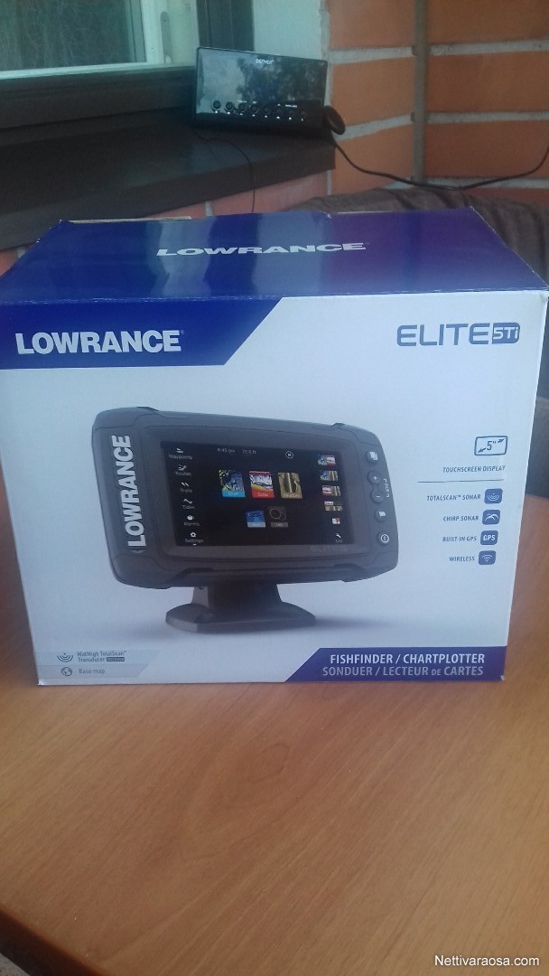 Nettivaraosa - Lowrance elite 5 ti totalscan 2017 - Veneen varusteet ja