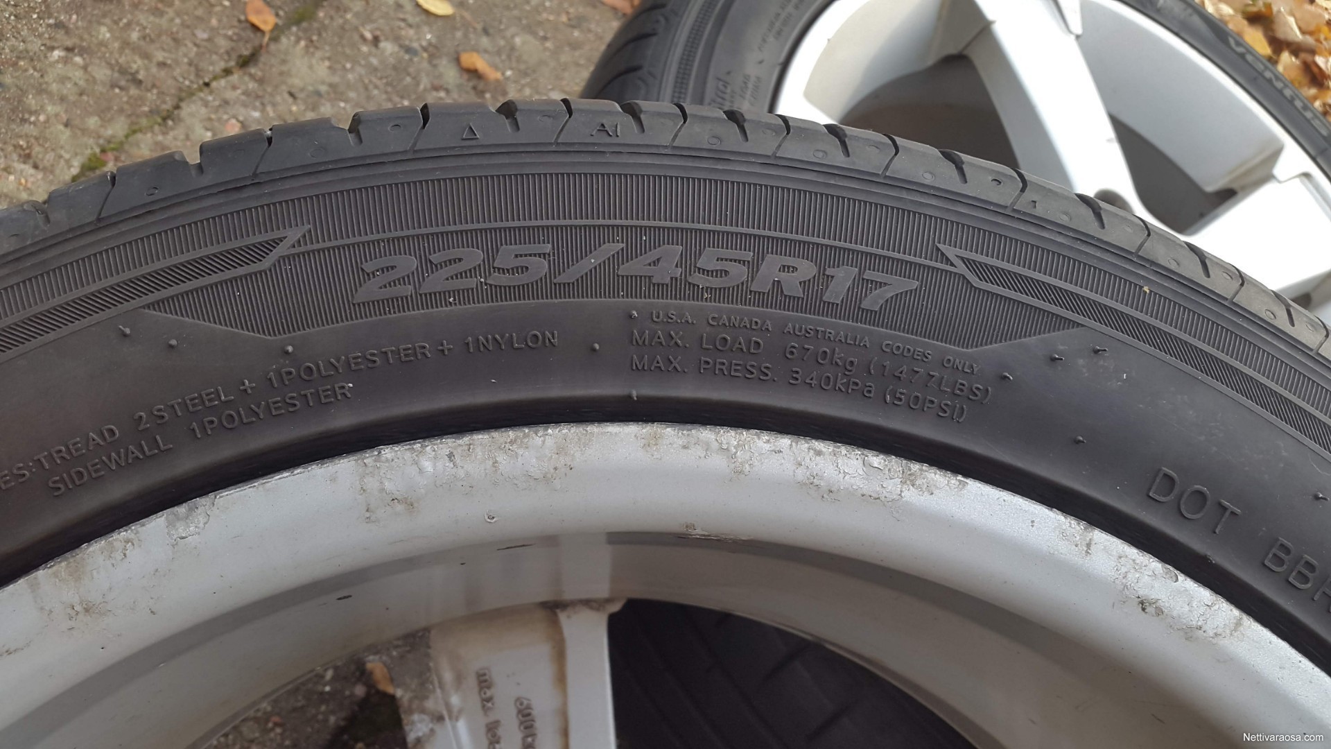 Nettivaraosa - Hankook Ventus prime 3 K125 2016 - 225/45 R17 94W XL ...