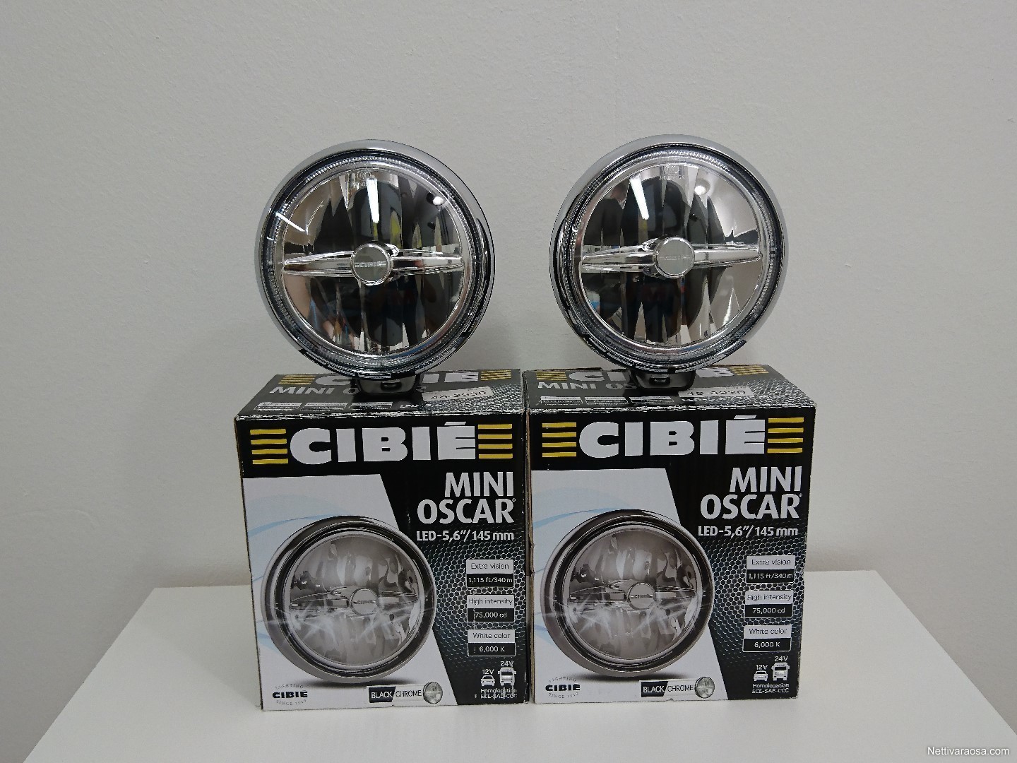 Nettivaraosa Cibie Mini Oscar 2018 Led kaukovalo 5 ¾" Autotarvikkeet ja autonlisävarusteet