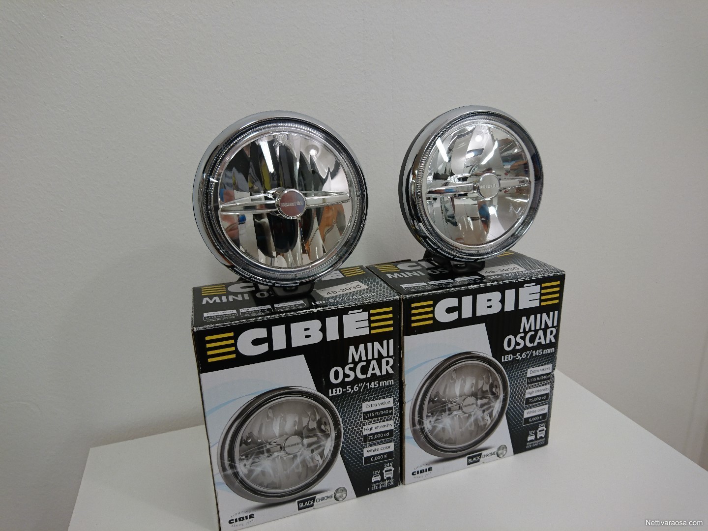 Nettivaraosa Cibie Mini Oscar 2018 Led kaukovalo 5 ¾