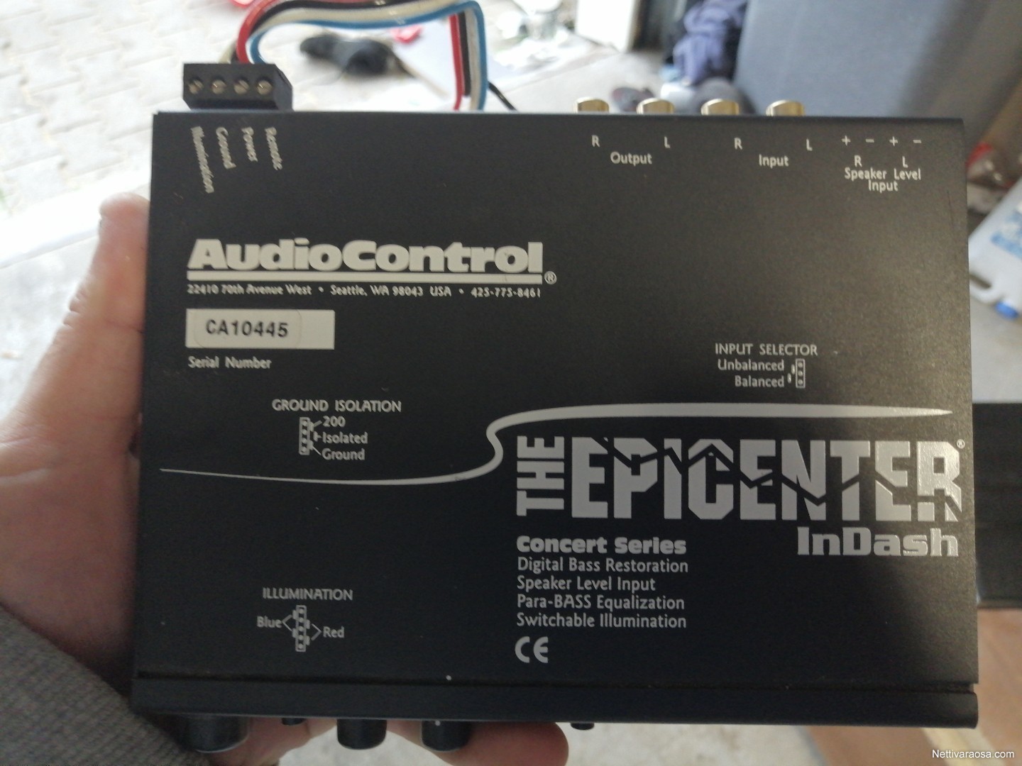 Nettivaraosa Audiocontrol Epicenter in dash Autohifi ja tarvikkeet