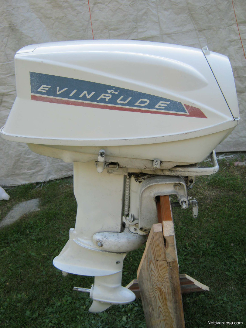 Nettivaraosa Evinrude Johns 33 40hp 1967 2t Ski Twin Veneen